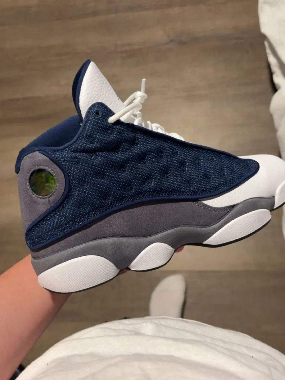 Nike Air Jordan 13 “Flint - White / Navy